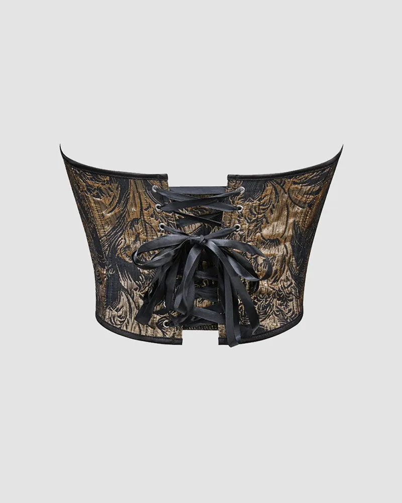 1950s 13 Boned Cotton Waist Training Corset