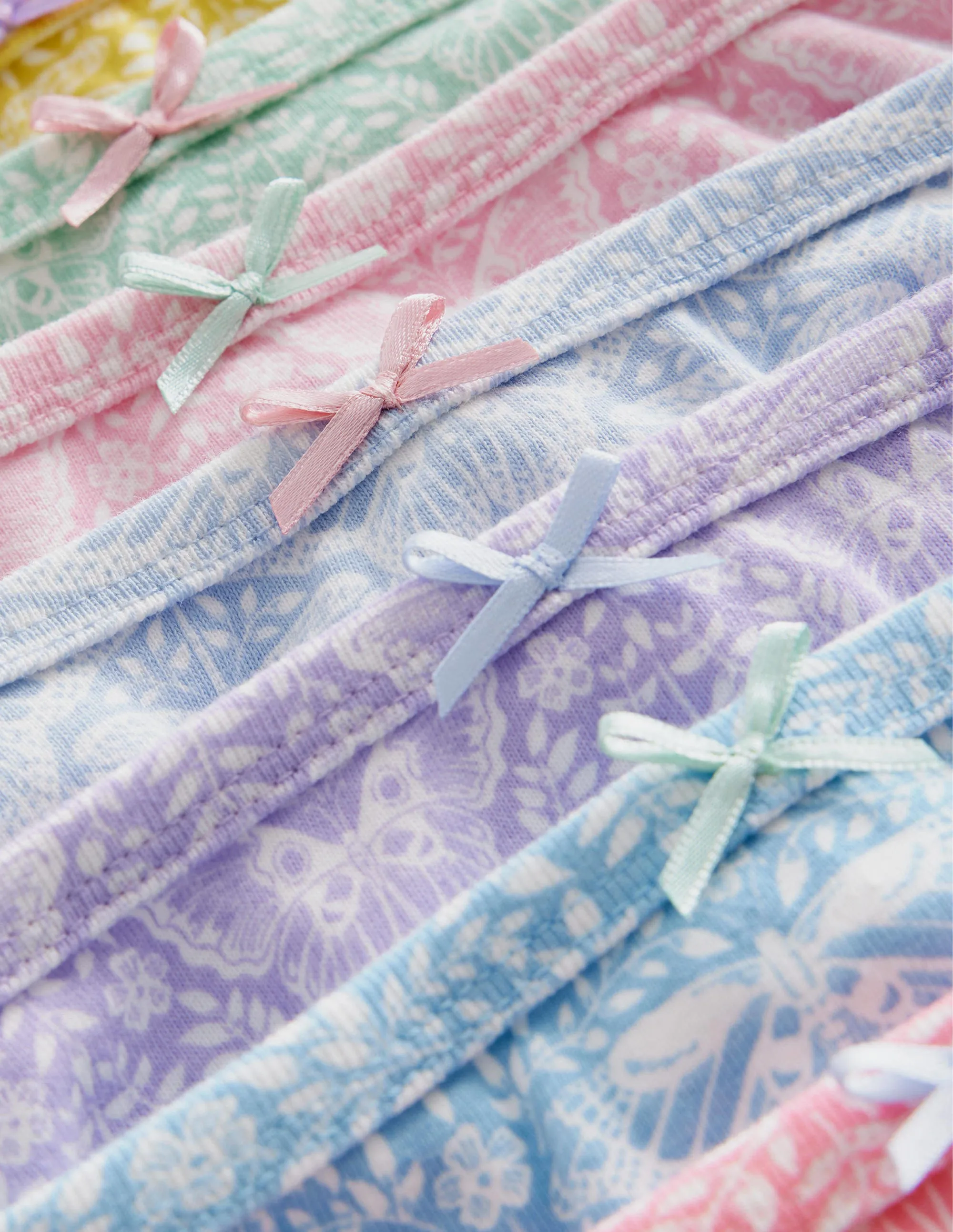 7 Pack Underwear-Multi Butterflies