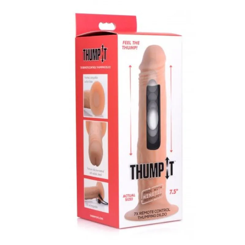 7X Thumping 8 Inch Dildo