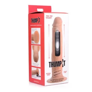 7X Thumping 8 Inch Dildo