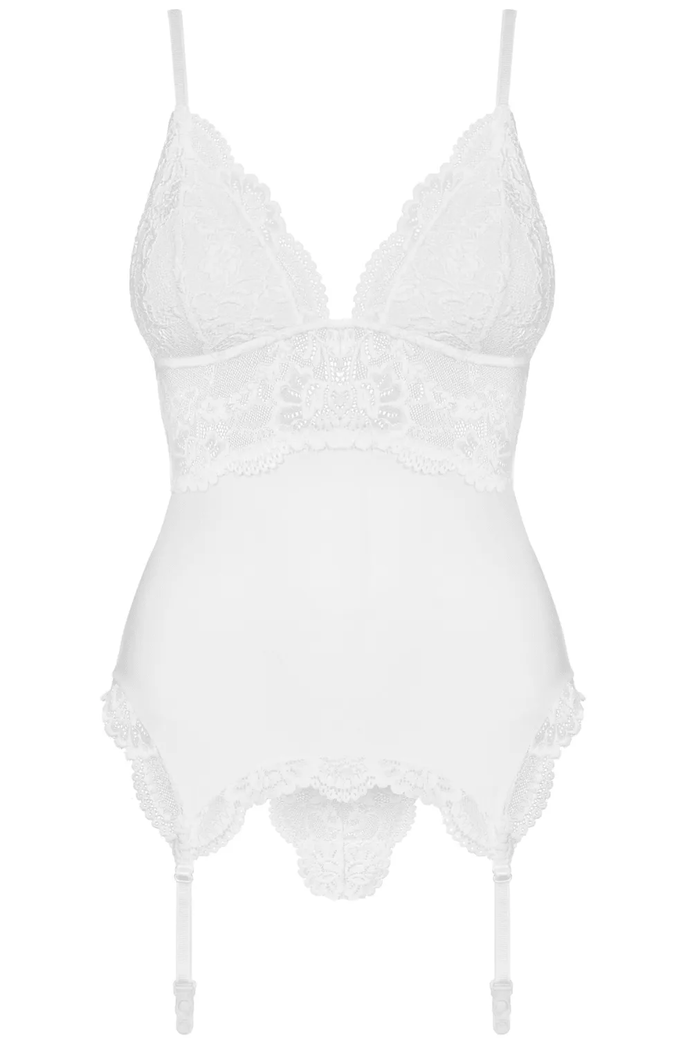 810 Corset & Thong White