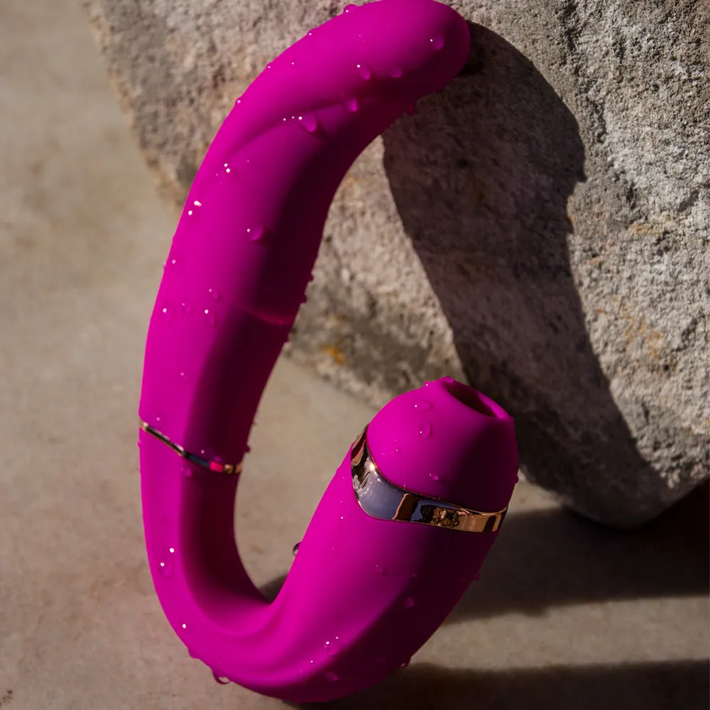 Adrien Lastic MY-G Double Ended Clitoral Sucker   Vibrator Dildo Sex Stimulator