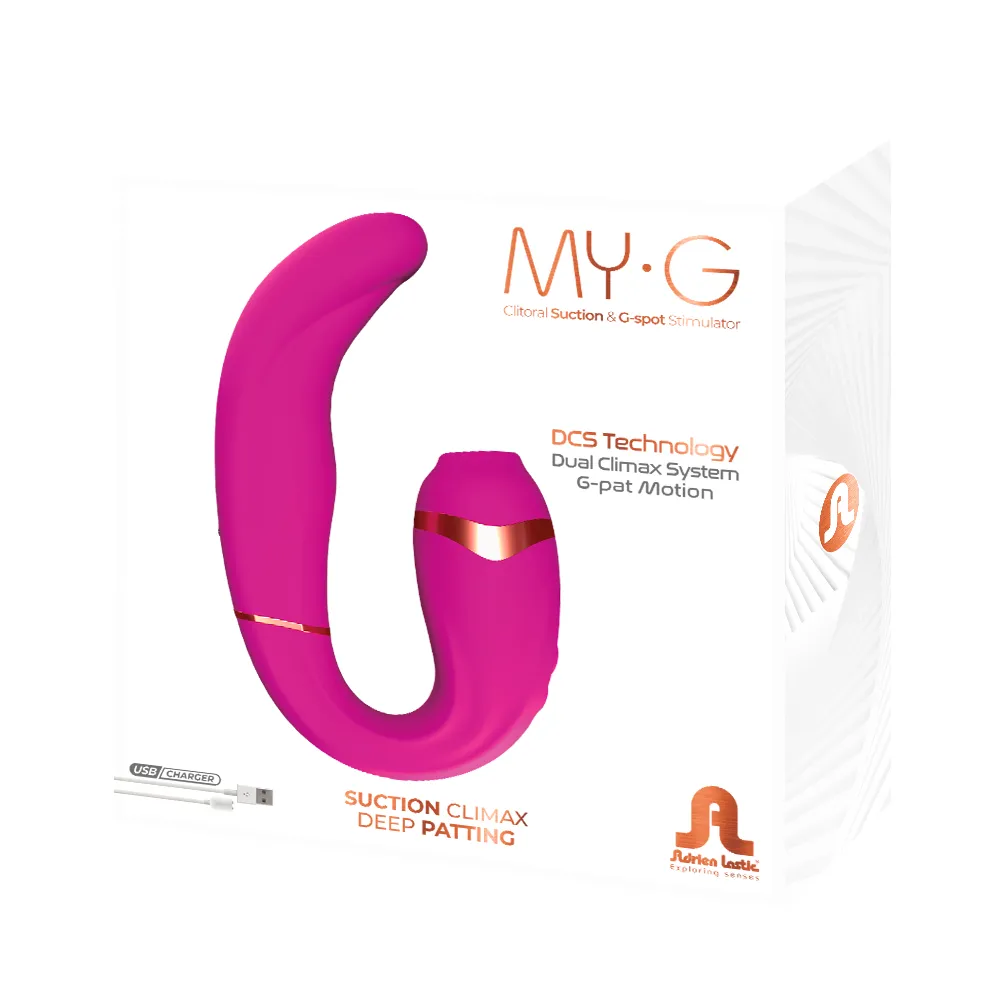 Adrien Lastic MY-G Double Ended Clitoral Sucker   Vibrator Dildo Sex Stimulator