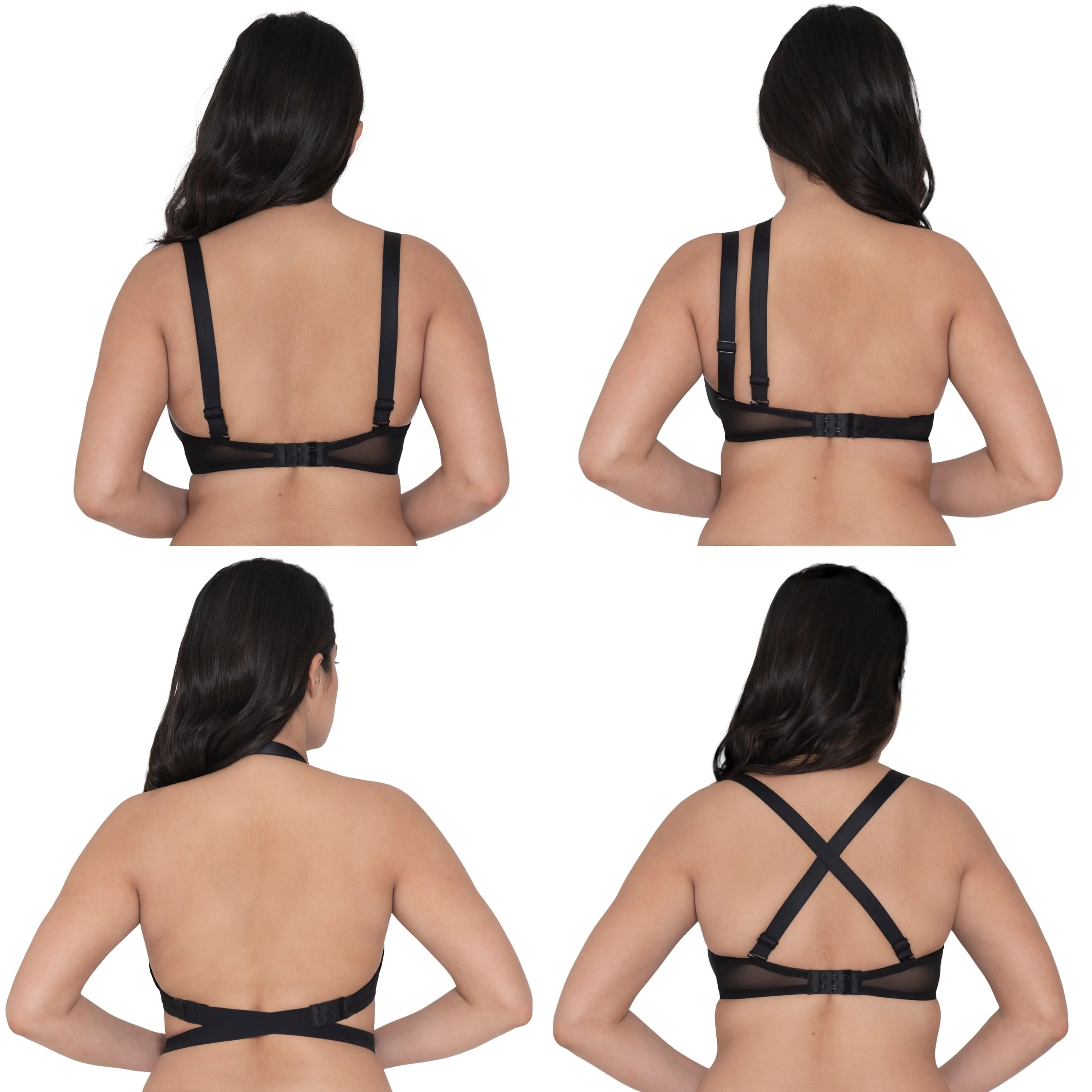 Black Super Plunge Multiway Bra