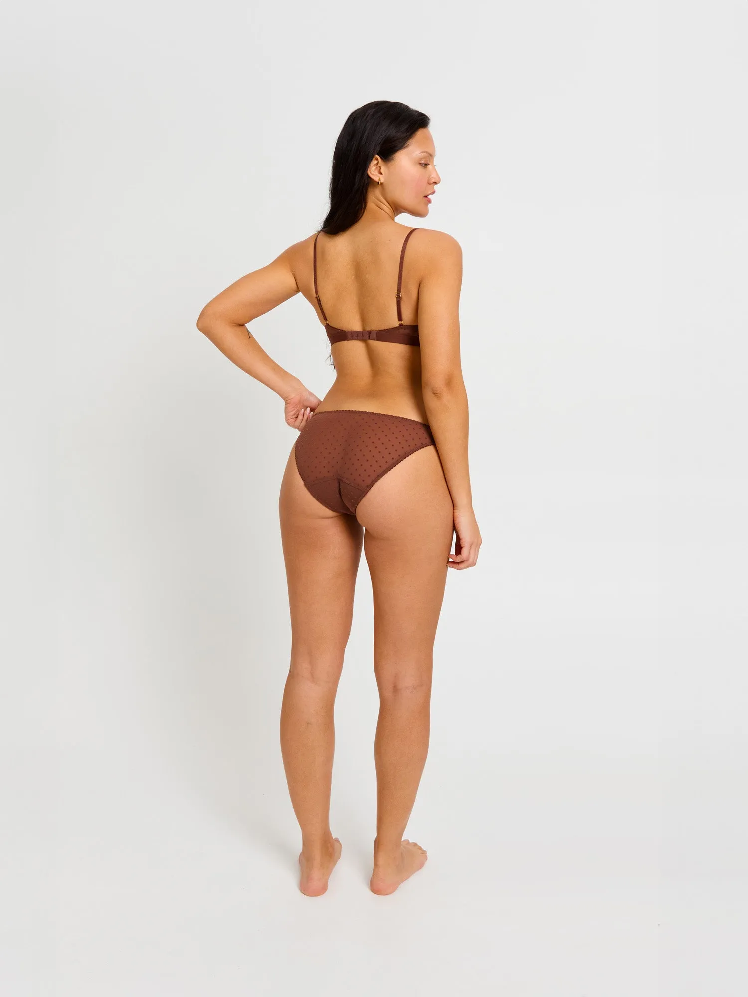 Boudoir Tanga Brief Light Espresso