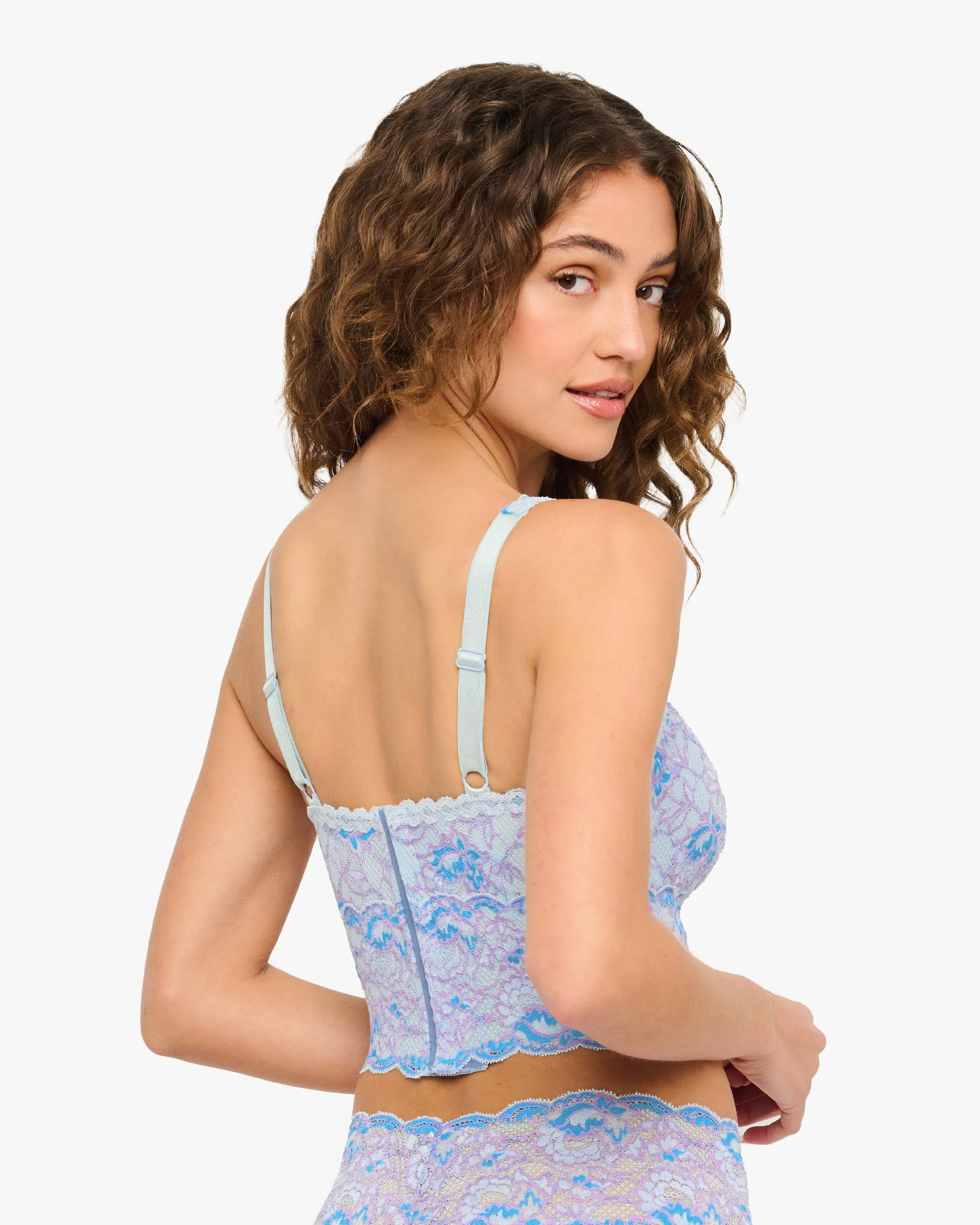 Bralette Curvy Scollo Profondo E Fascia Alta