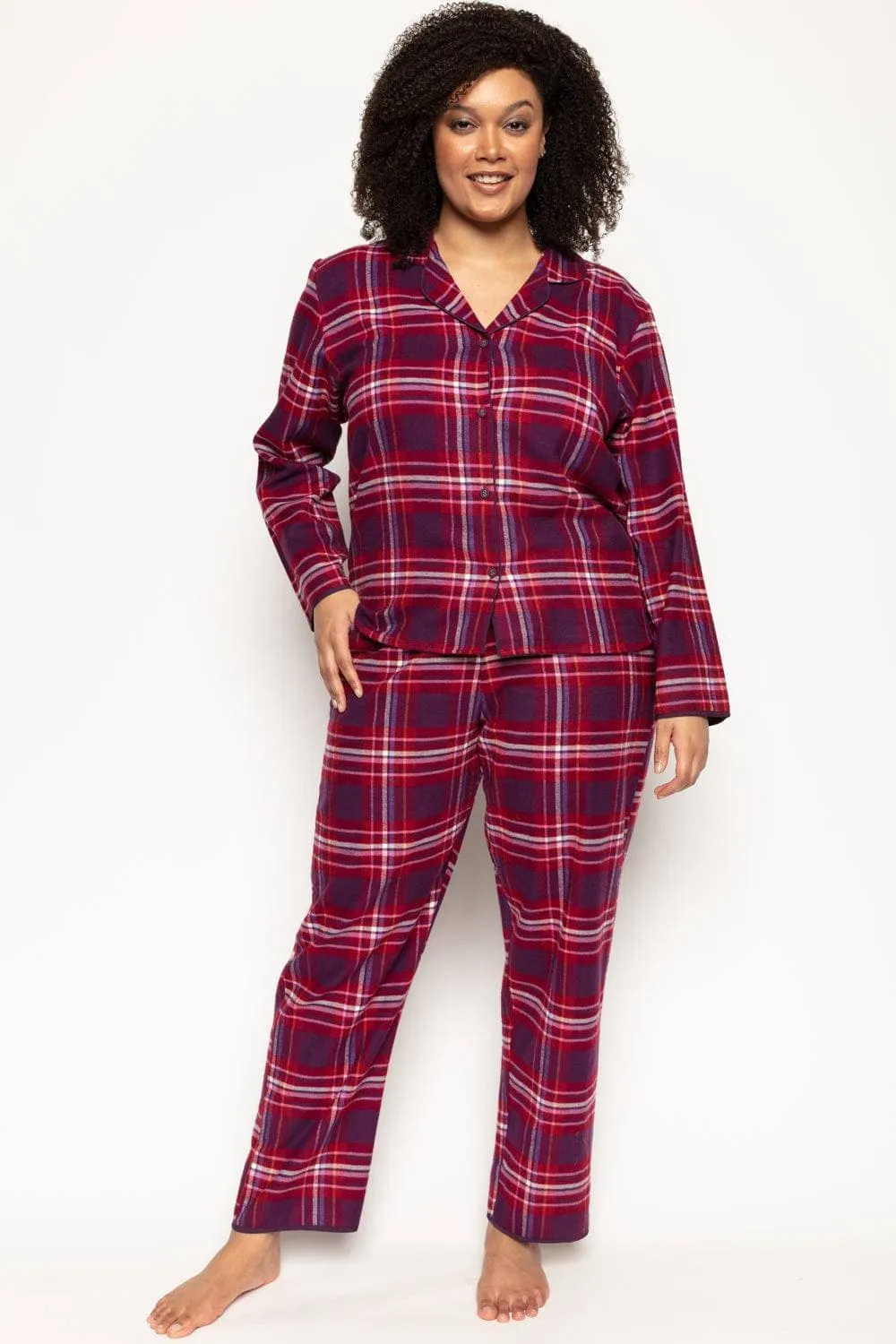 Clarissa Check Pyjama Pants. Size UK 8