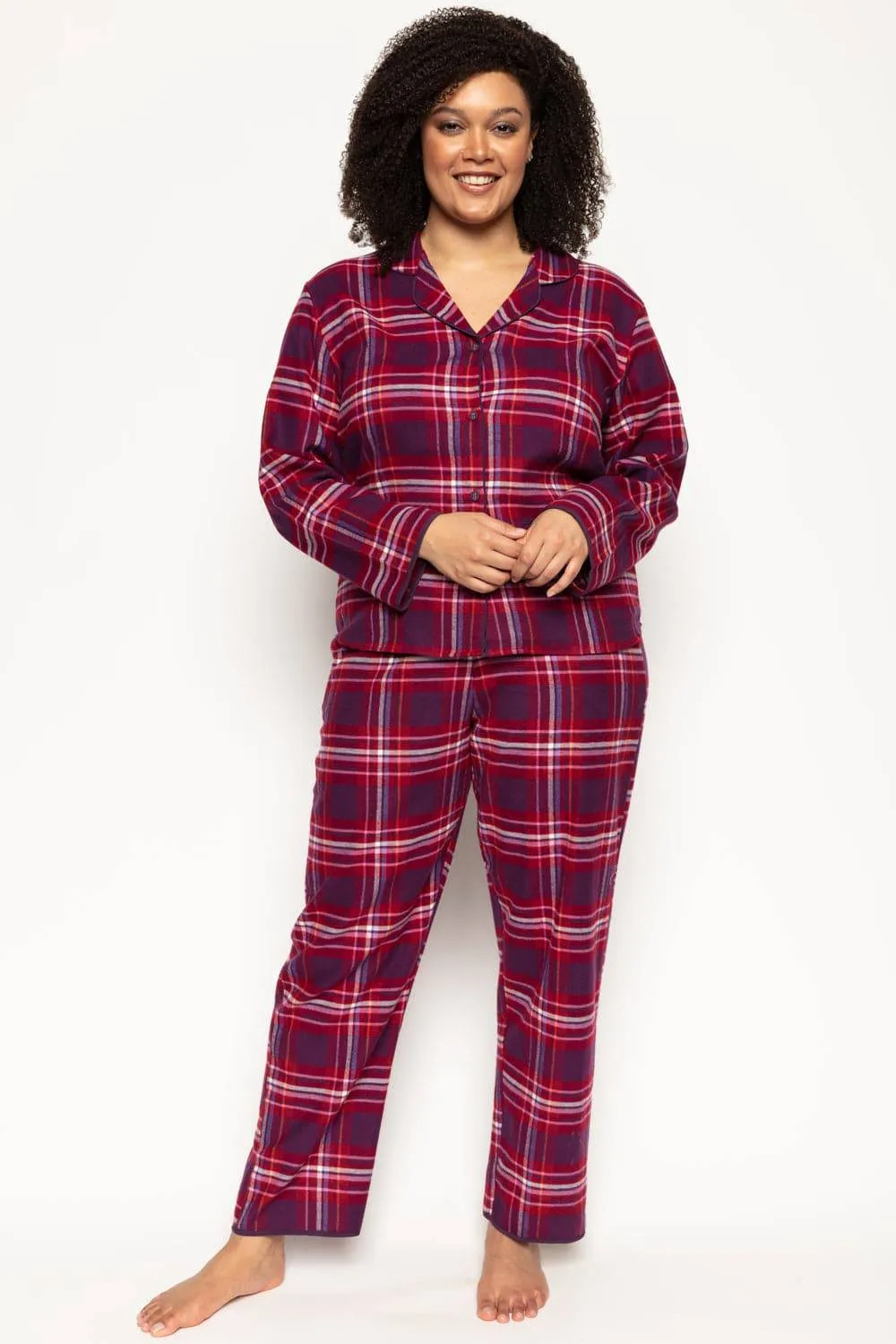 Clarissa Check Pyjama Pants. Size UK 8