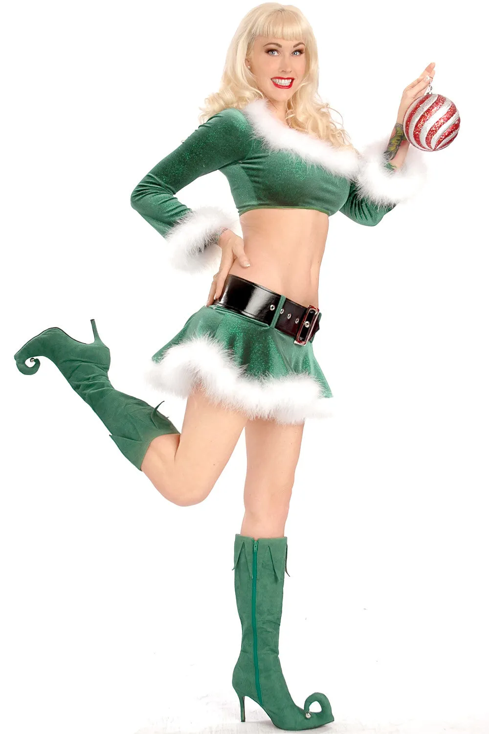 Elf Skirt with Marabou