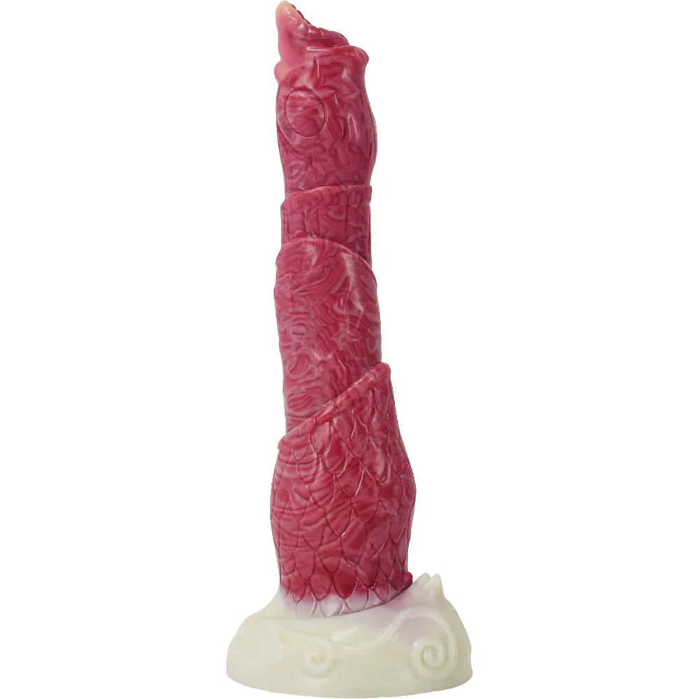 FAAK Hellfire N5029 Large 9 Liquid Silicone Anal Plug Dildo