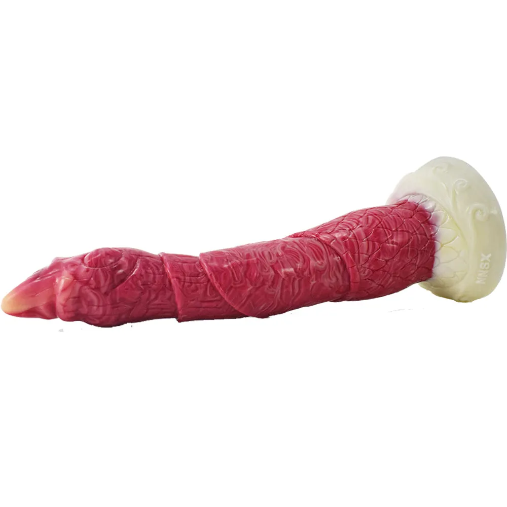 FAAK Hellfire N5029 Large 9 Liquid Silicone Anal Plug Dildo