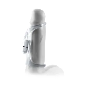 Fantasy X-Tensions Vibrating Cock Sling Clear