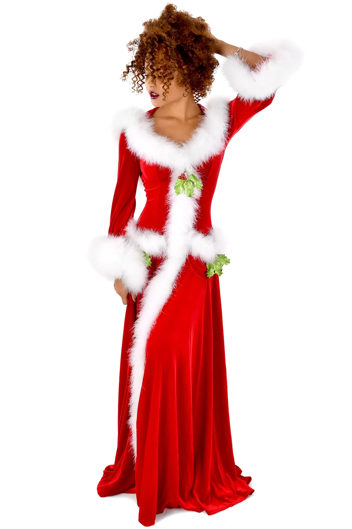 Holiday Magic Long Hooded Robe