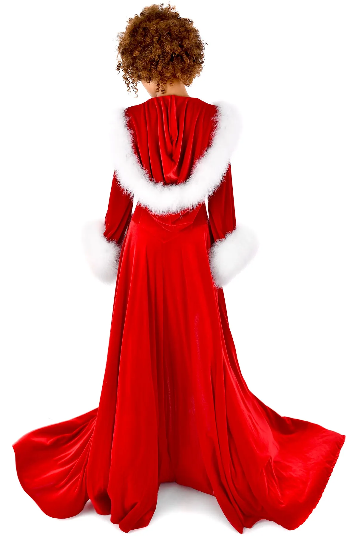 Holiday Magic Long Hooded Robe