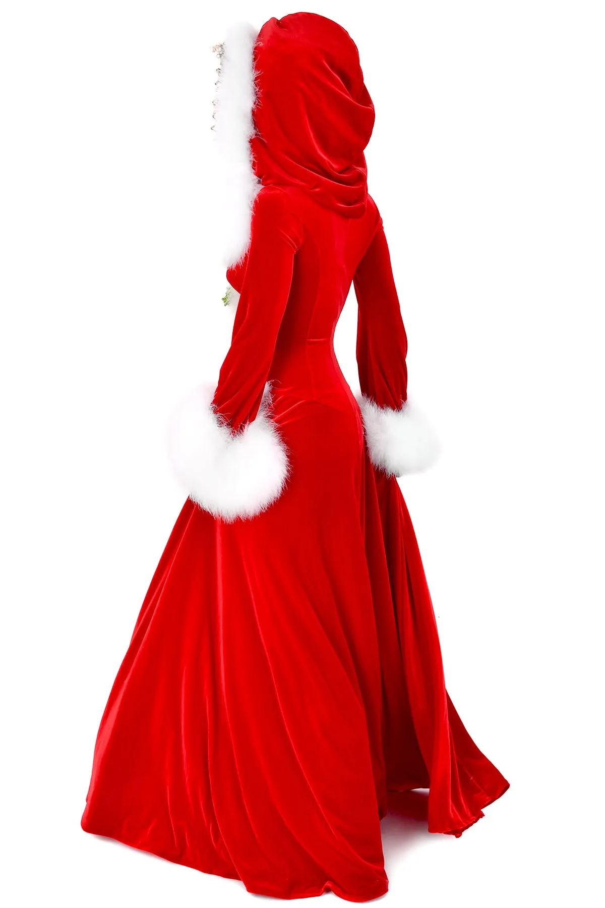 Holiday Magic Long Hooded Robe