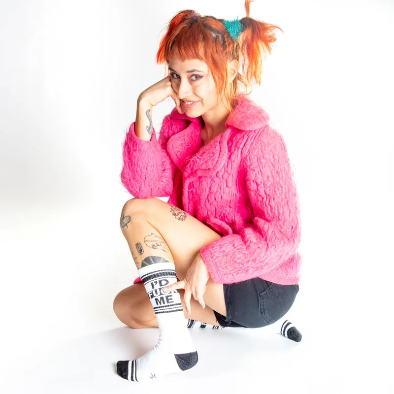 I'd Fuck Me - Gym Crew Socks