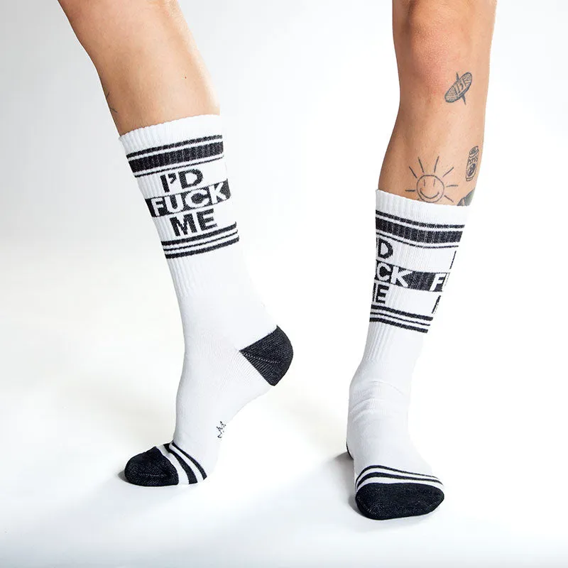 I'd Fuck Me - Gym Crew Socks