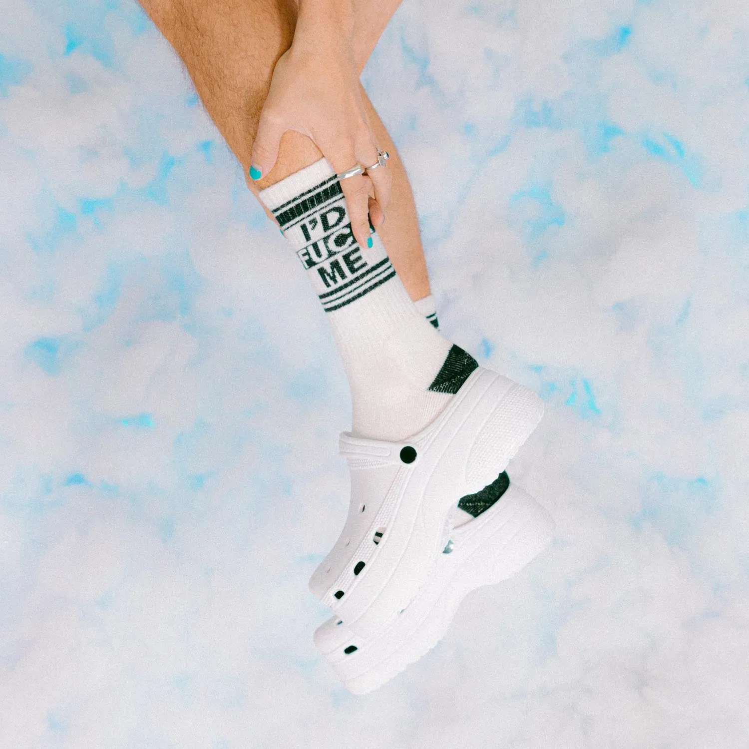 I'd Fuck Me - Gym Crew Socks