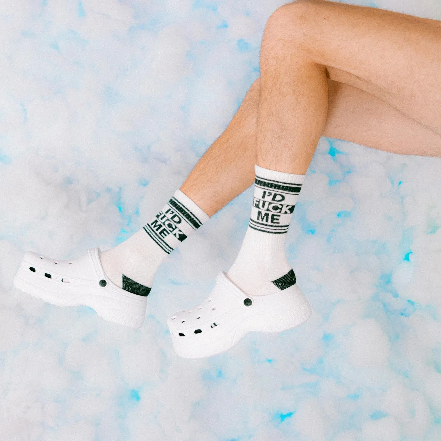 I'd Fuck Me - Gym Crew Socks