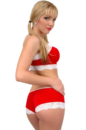 Larrykins Shorts with Christmas Appliqué
