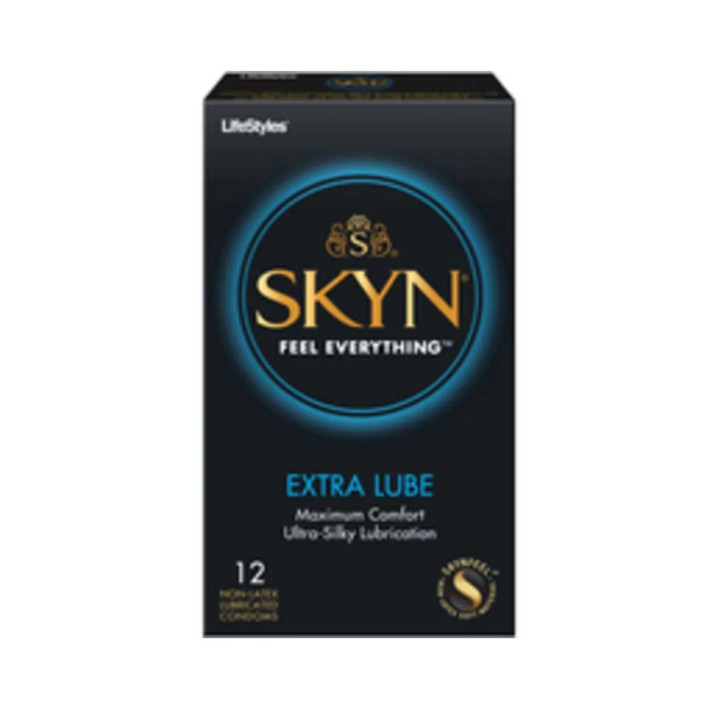 Lifestyles Skyn Extra Lubricated Condoms 12 Pack