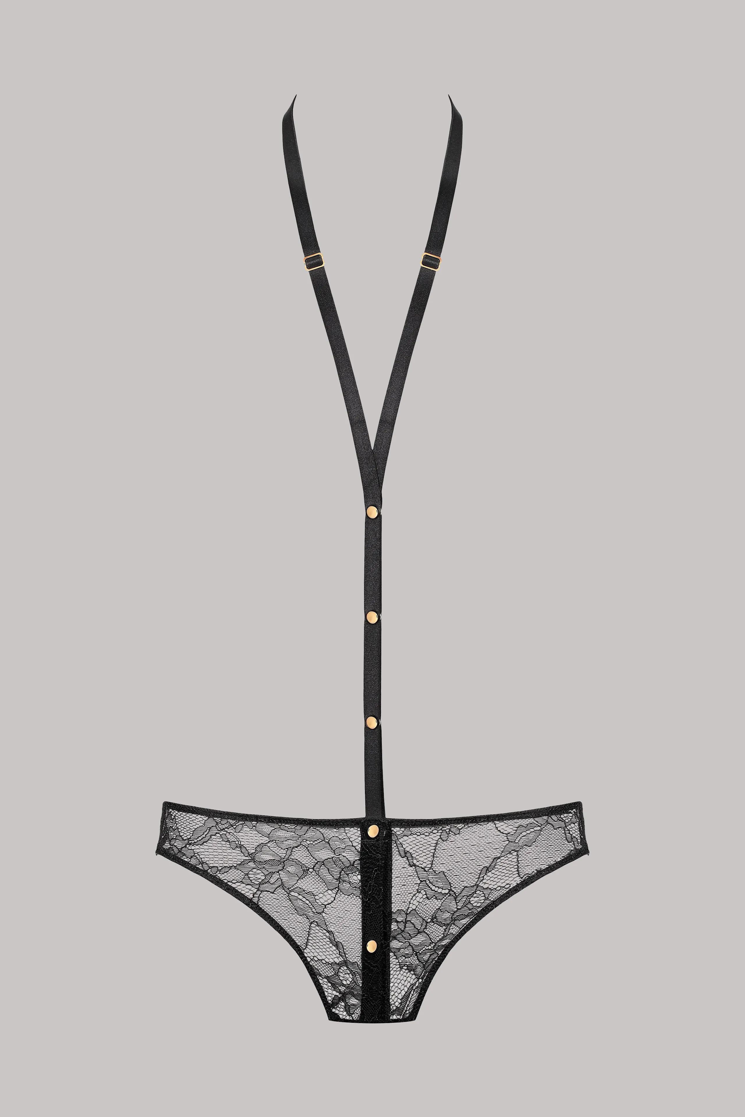 Openable panties & harness - Jeux Magnétiquess