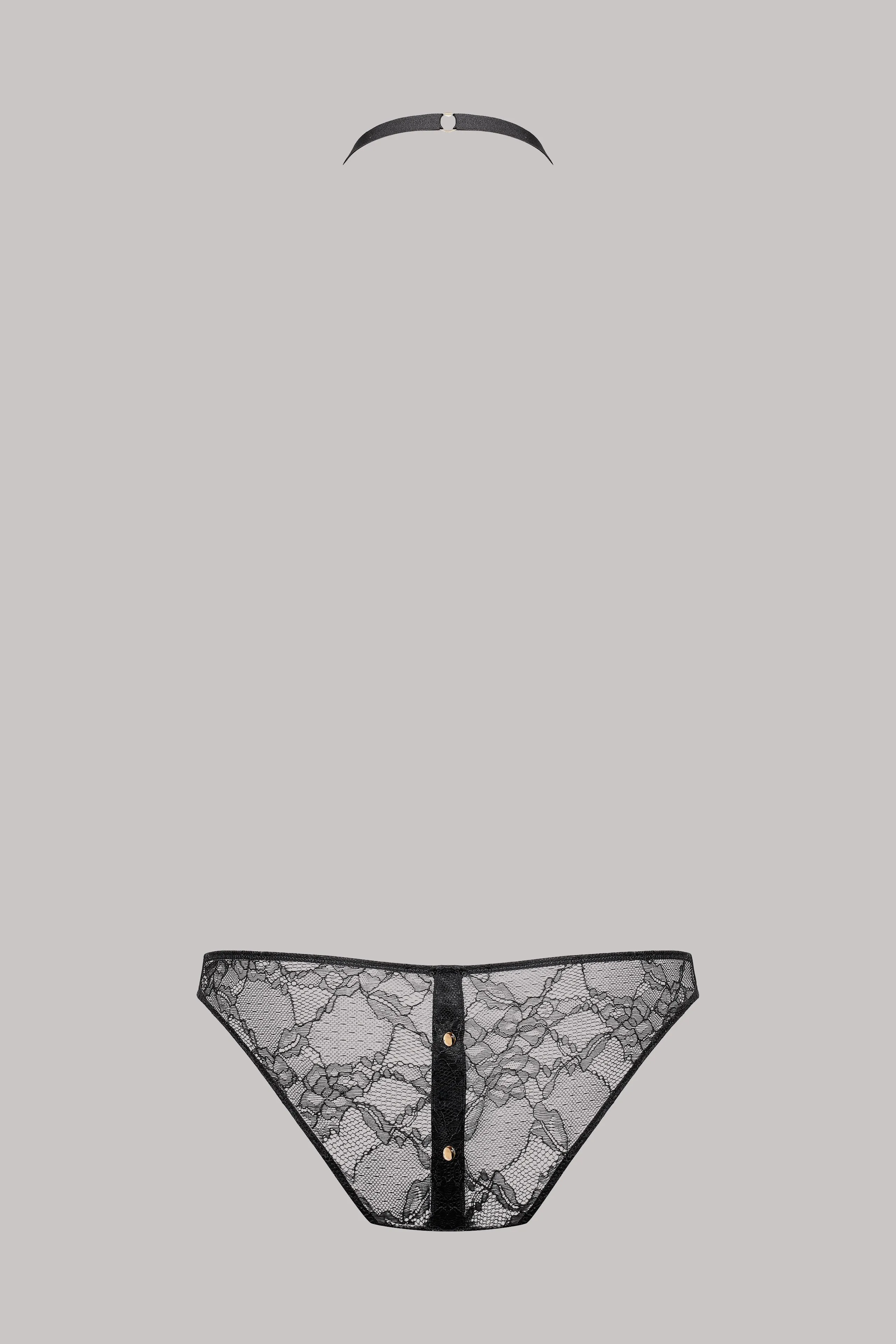 Openable panties & harness - Jeux Magnétiquess