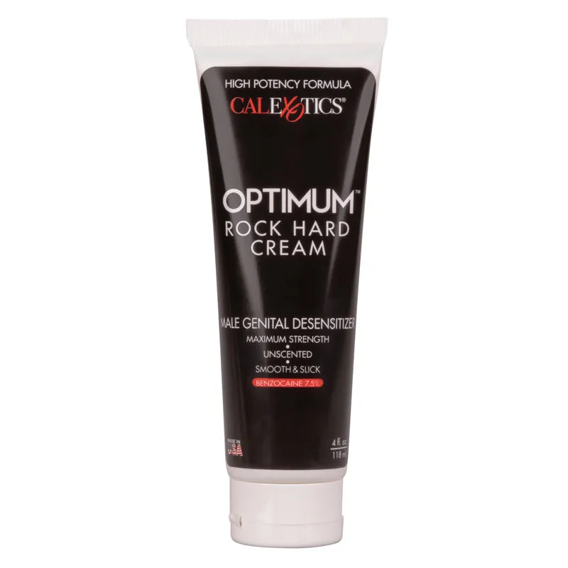 Optimum Rock Hard Cream Desensitizer 4 fl. Oz/ 118 mL Bulk