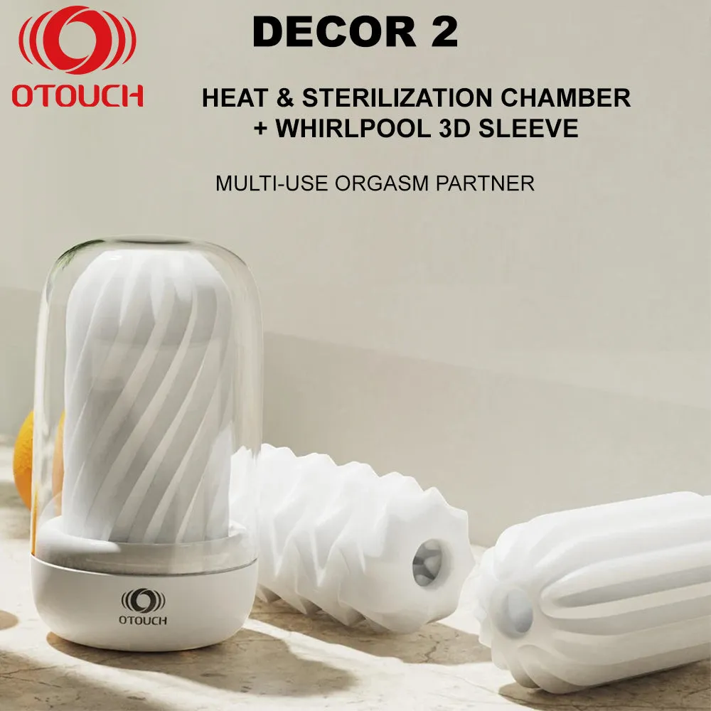 OTouch DECOR 2 Heated 3-in-1 Masturbator  Sterilization Kit Pocket Pussy Sex Toy