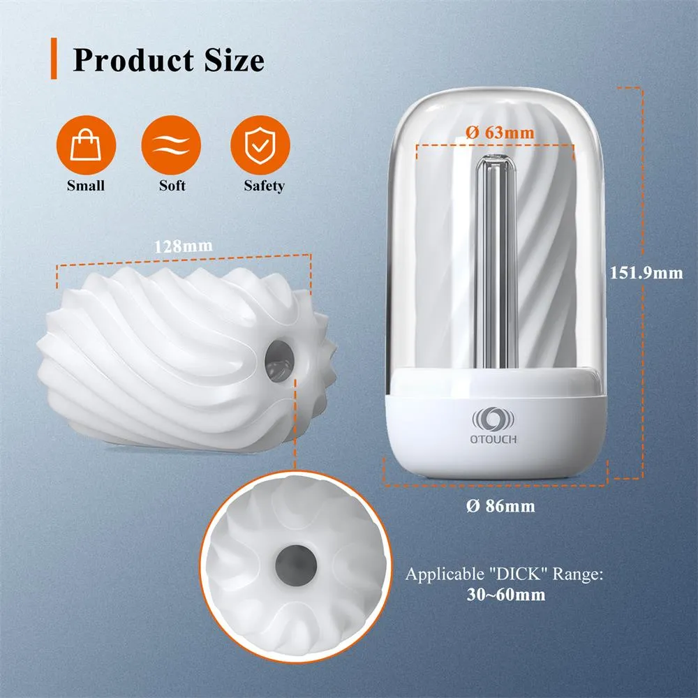 OTouch DECOR 2 Heated 3-in-1 Masturbator  Sterilization Kit Pocket Pussy Sex Toy