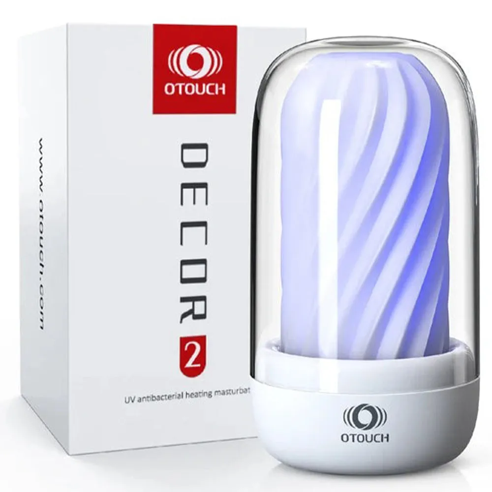 OTouch DECOR 2 Heated 3-in-1 Masturbator  Sterilization Kit Pocket Pussy Sex Toy