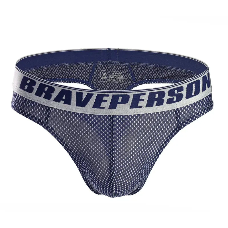 #PB Briefs Male Panties Breathable Low-waist Bikini