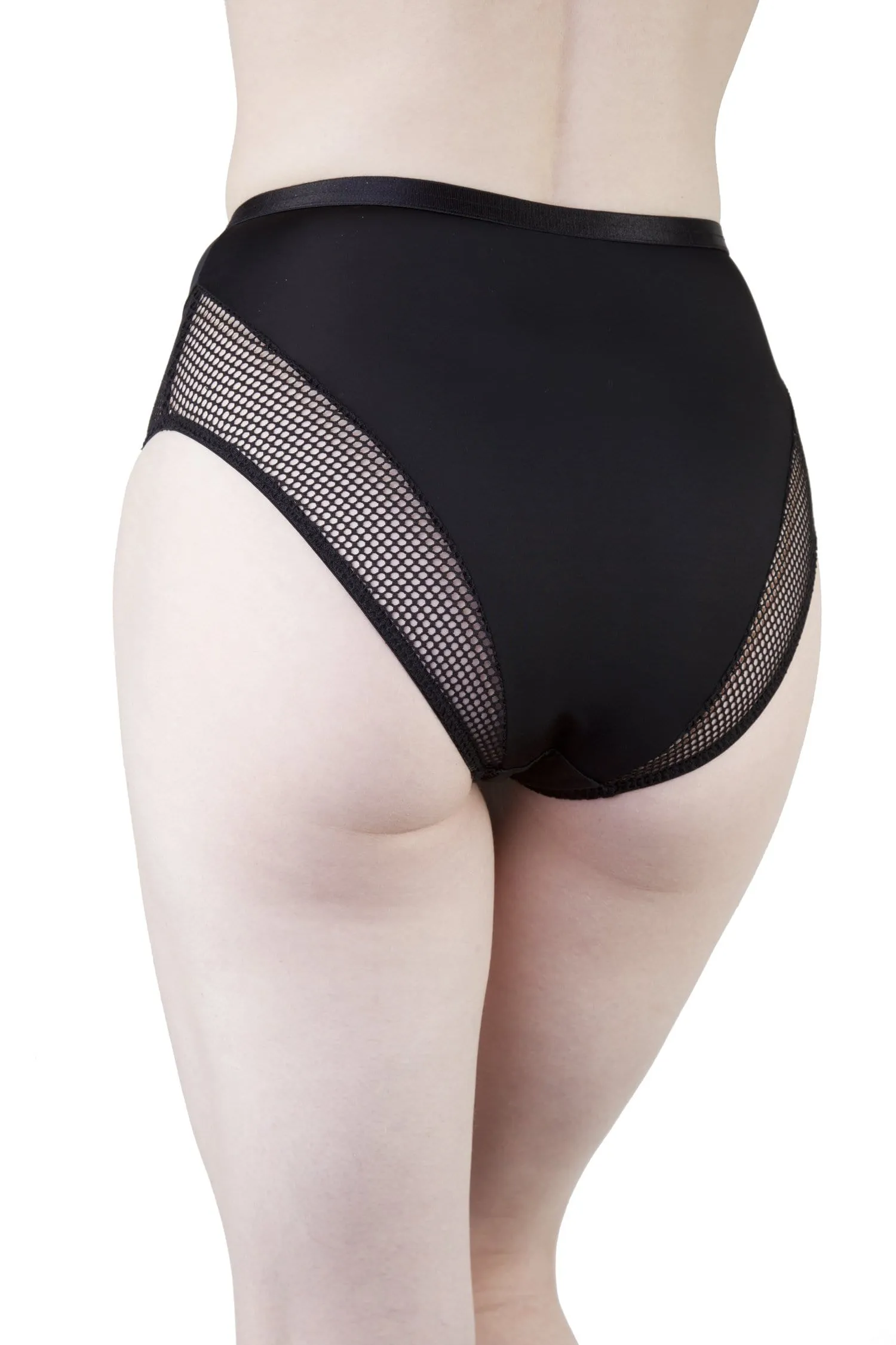 Peek & Beau Jazz Black Highwaist Brief