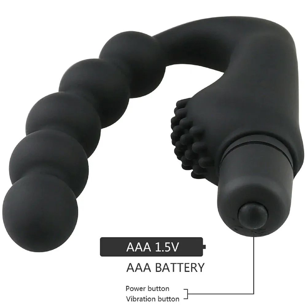 Peter 10-Speed Vibrating Prostate Massager Anal Plug Vibrator