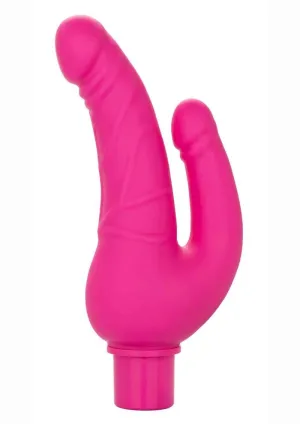 Rechargeable Power Stud Over and Under - Pink