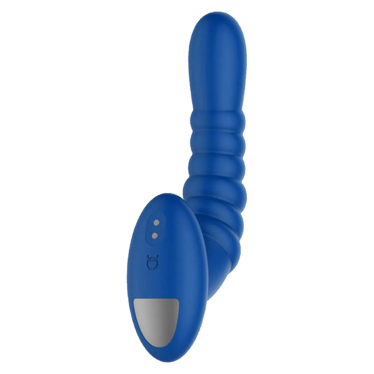 Ribbed Pro Massager - Blue