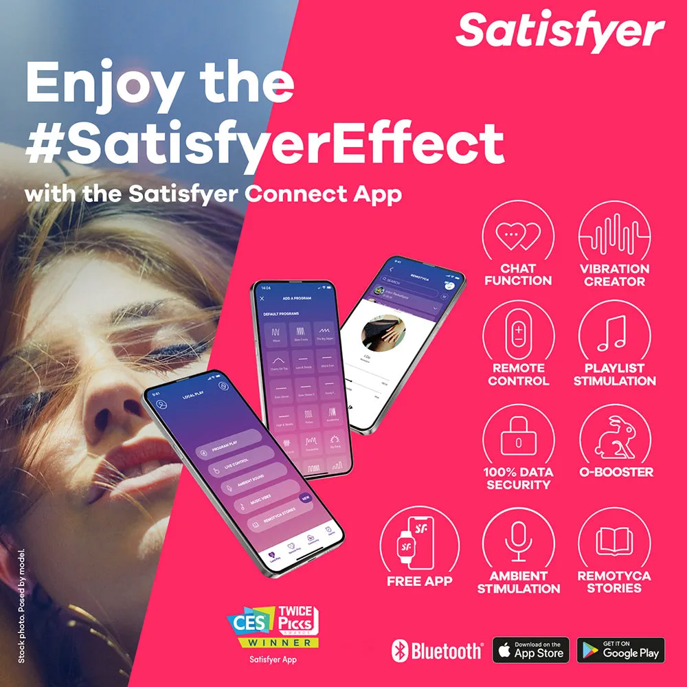 Satisfyer Sexy Secret Panty Vibrator APP Control Clitoral Stimulator