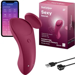 Satisfyer Sexy Secret Panty Vibrator APP Control Clitoral Stimulator