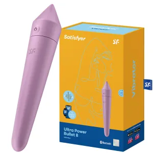 Satisfyer Ultra Power Bullet 8 Vibrator APP Control POWERFUL USB Clit Sex Toy