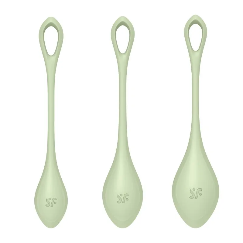 Satisfyer Yoni Weighted Power Kegel Balls Ben Wa Pelvic Floor Exerciser Sex Toy
