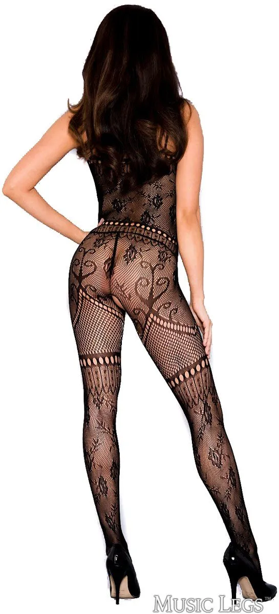 Spaghetti Strap Crotchless Bodystocking