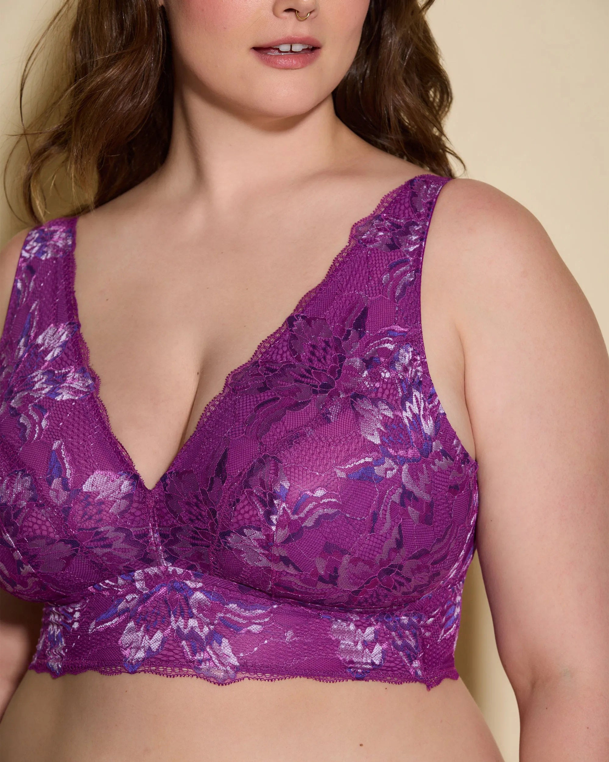 Super Curvy Longline Bralette