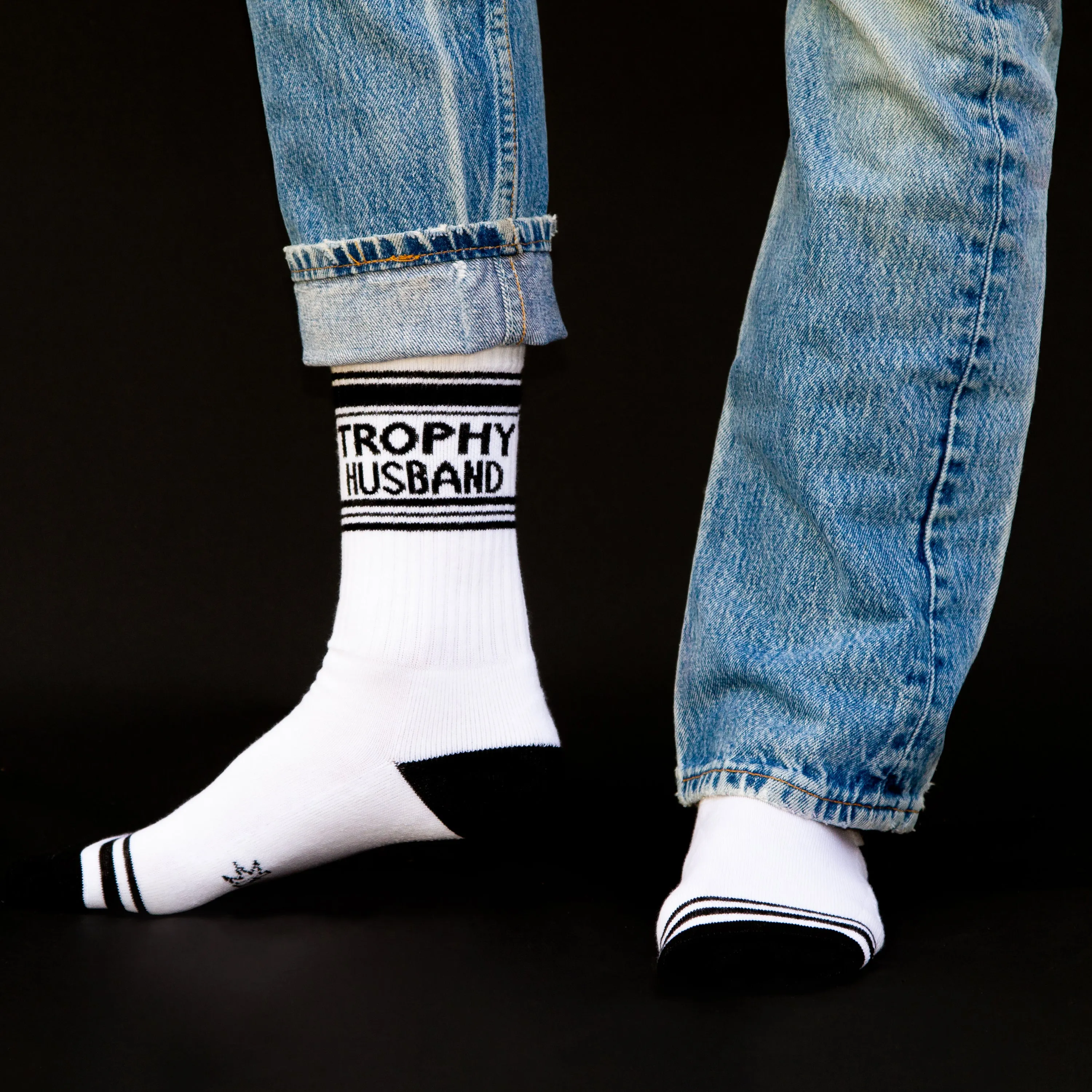 Trophy Husband - Gym Crew Socks