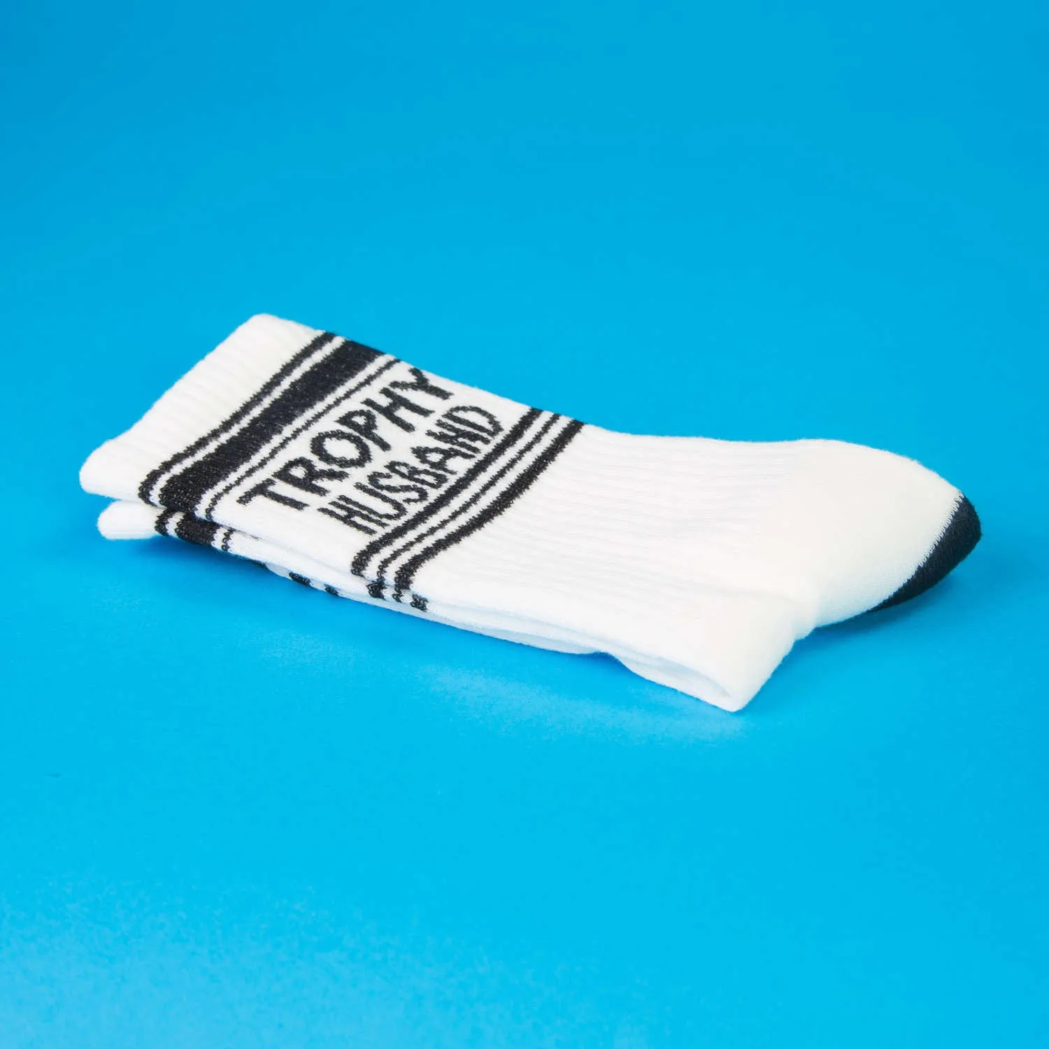 Trophy Husband - Gym Crew Socks