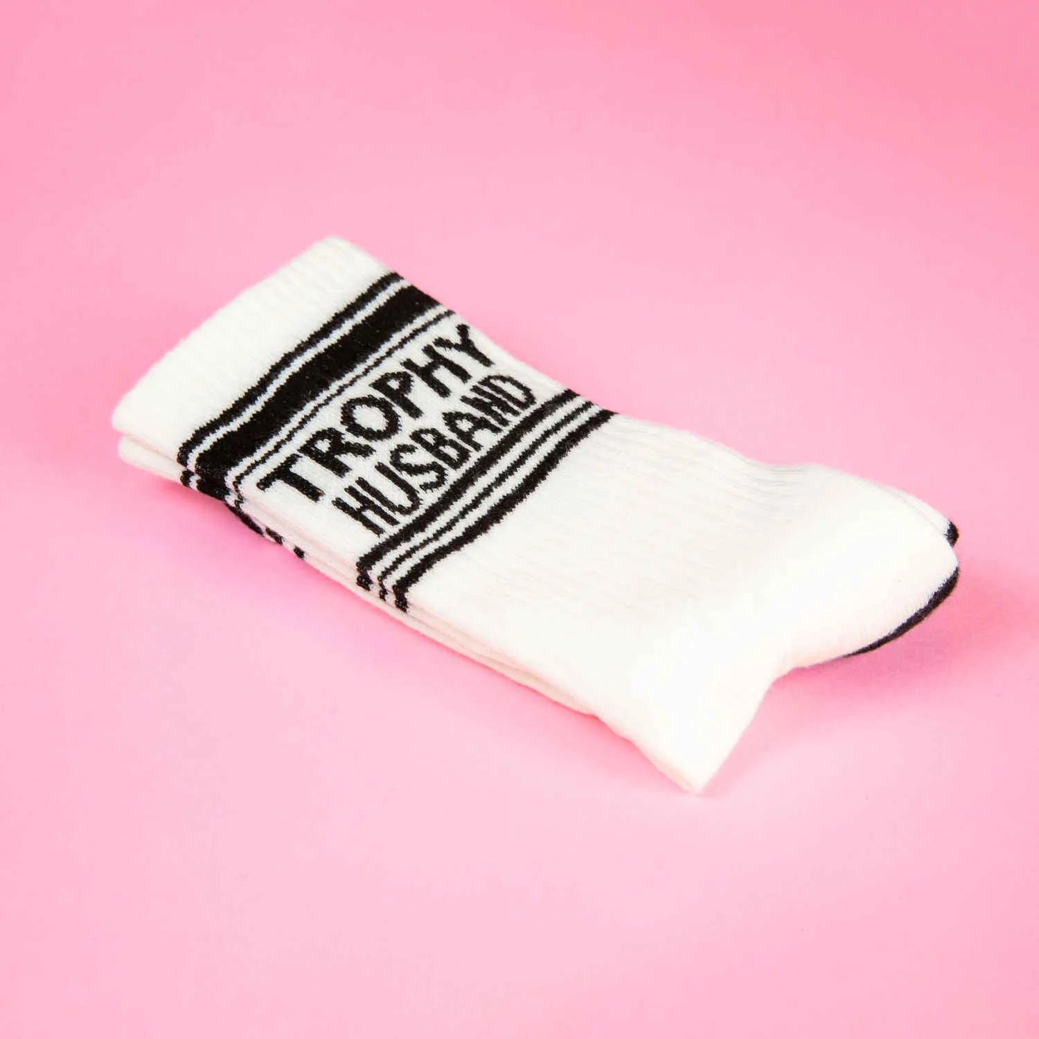 Trophy Husband - Gym Crew Socks