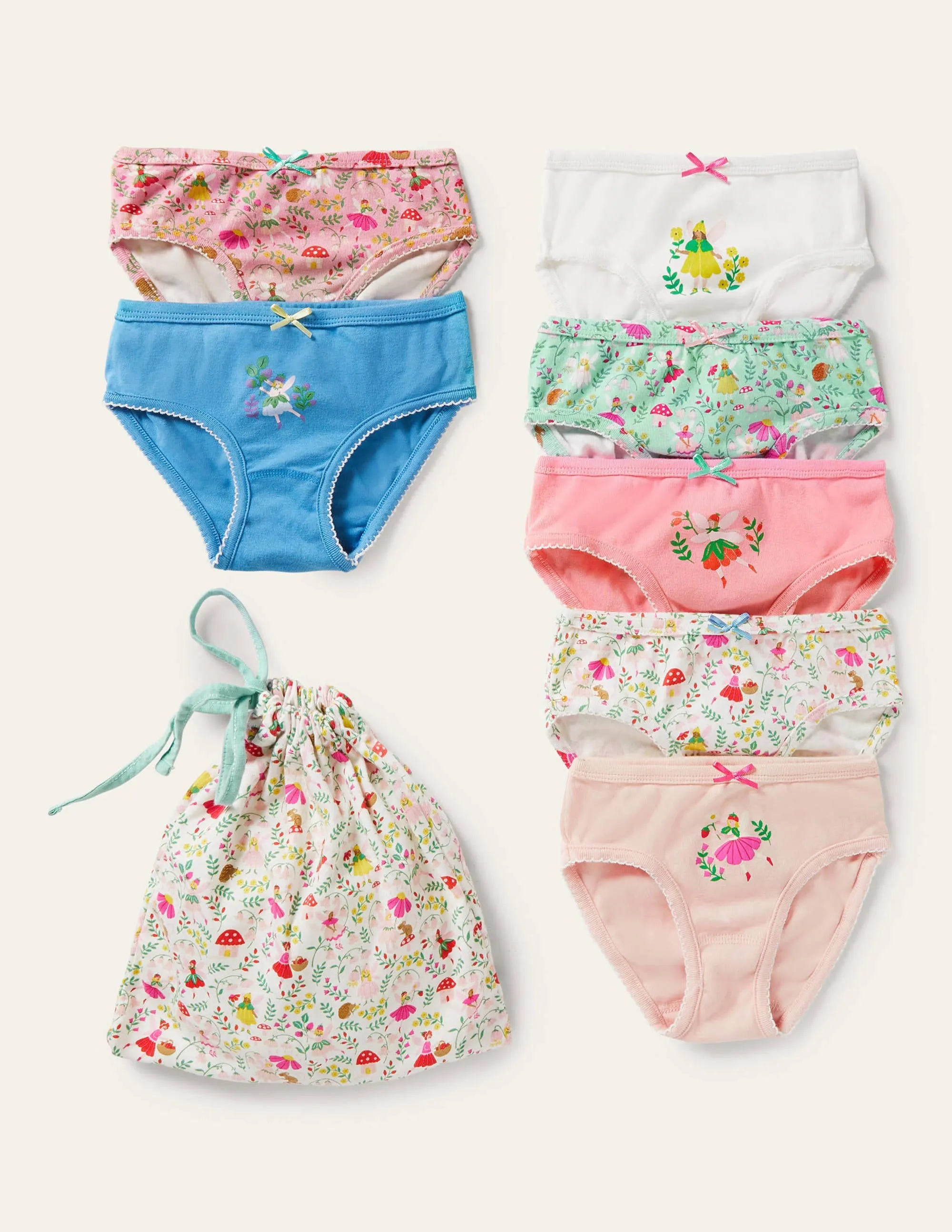 Underwear 7 Pack-Multi Fairies