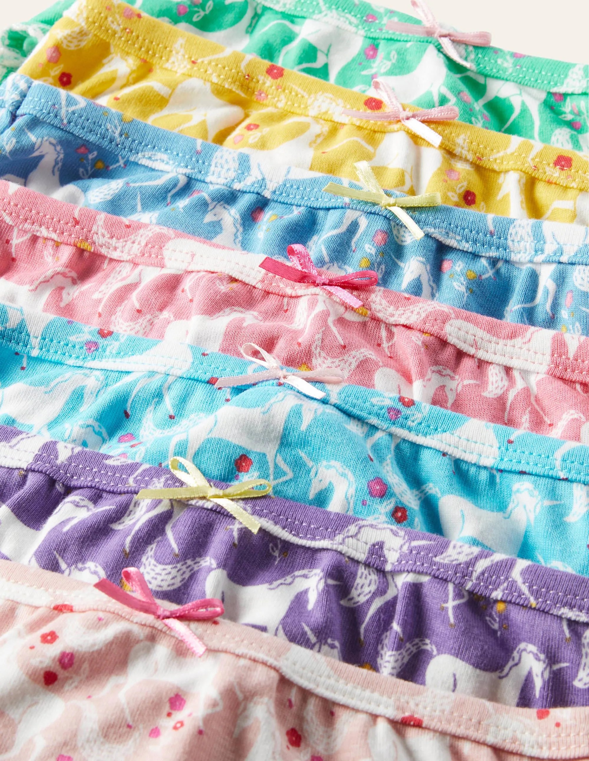 Underwear 7 Pack-Multi Unicorn Floral