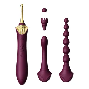 Zalo Bess 2 Rechargeable Vibrator & Clitoral Stimulator 3pc Set Sex Toy